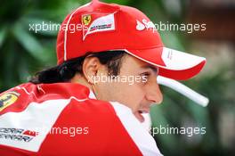 Felipe Massa (BRA) Ferrari. 22.09.2013. Formula 1 World Championship, Rd 13, Singapore Grand Prix, Singapore, Singapore, Race Day.