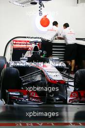 McLaren MP4-28. 19.09.2013. Formula 1 World Championship, Rd 13, Singapore Grand Prix, Singapore, Singapore, Preparation Day.