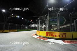 Circuit detail. 19.09.2013. Formula 1 World Championship, Rd 13, Singapore Grand Prix, Singapore, Singapore, Preparation Day.