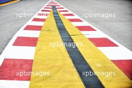 The pit lane exit. 19.09.2013. Formula 1 World Championship, Rd 13, Singapore Grand Prix, Singapore, Singapore, Preparation Day.