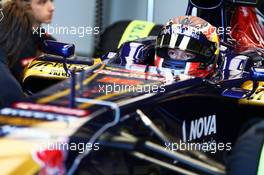 Daniil Kvyat (RUS) Scuderia Toro Rosso STR8 Test Driver. 19.07.2013. Formula One Young Drivers Test, Day 3, Silverstone, England.