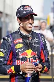 Daniel Ricciardo (AUS) Red Bull Racing Test Driver. 18.07.2013. Formula One Young Drivers Test, Day 2, Silverstone, England.