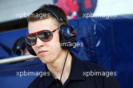 Daniil Kvyat (RUS) Scuderia Toro Rosso Test Driver. 17.07.2013. Formula One Young Drivers Test, Day 1, Silverstone, England.