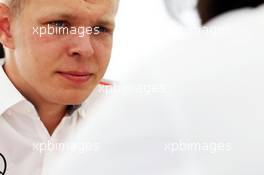 Kevin Magnussen (DEN) McLaren Test Driver. 17.07.2013. Formula One Young Drivers Test, Day 1, Silverstone, England.