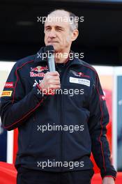 Franz Tost (AUT) Scuderia Toro Rosso Team Principal. 04.02.2013. Scuderia Toro Rosso STR8 Launch, Jerez, Spain.
