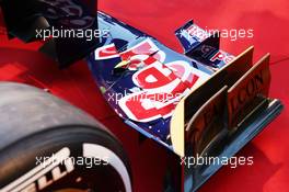Scuderia Toro Rosso STR8 front wing detail. 04.02.2013. Scuderia Toro Rosso STR8 Launch, Jerez, Spain.