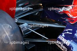 Scuderia Toro Rosso STR8 rear suspension detail. 04.02.2013. Scuderia Toro Rosso STR8 Launch, Jerez, Spain.