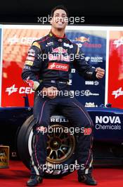 Daniel Ricciardo (AUS) Scuderia Toro Rosso. 04.02.2013. Scuderia Toro Rosso STR8 Launch, Jerez, Spain.