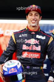 Daniel Ricciardo (AUS) Scuderia Toro Rosso. 04.02.2013. Scuderia Toro Rosso STR8 Launch, Jerez, Spain.