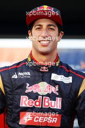 Daniel Ricciardo (AUS) Scuderia Toro Rosso. 04.02.2013. Scuderia Toro Rosso STR8 Launch, Jerez, Spain.