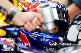 Mark Webber (AUS) Red Bull Racing RB9. 01.11.2013. Formula 1 World Championship, Rd 17, Abu Dhabi Grand Prix, Yas Marina Circuit, Abu Dhabi, Practice Day.