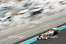 Paul di Resta (GBR) Sahara Force India VJM06. 01.11.2013. Formula 1 World Championship, Rd 17, Abu Dhabi Grand Prix, Yas Marina Circuit, Abu Dhabi, Practice Day.
