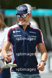 Pastor Maldonado (VEN) Williams. 01.11.2013. Formula 1 World Championship, Rd 17, Abu Dhabi Grand Prix, Yas Marina Circuit, Abu Dhabi, Practice Day.