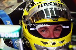 Nico Rosberg (GER) Mercedes AMG F1 W04. 01.11.2013. Formula 1 World Championship, Rd 17, Abu Dhabi Grand Prix, Yas Marina Circuit, Abu Dhabi, Practice Day.