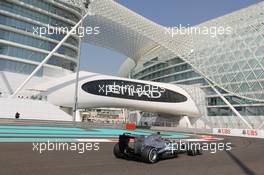 Lewis Hamilton (GBR) Mercedes AMG F1 W04. 01.11.2013. Formula 1 World Championship, Rd 17, Abu Dhabi Grand Prix, Yas Marina Circuit, Abu Dhabi, Practice Day.