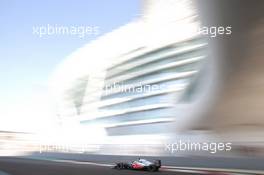 Sergio Perez (MEX) McLaren MP4-28. 01.11.2013. Formula 1 World Championship, Rd 17, Abu Dhabi Grand Prix, Yas Marina Circuit, Abu Dhabi, Practice Day.