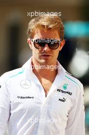 Nico Rosberg (GER) Mercedes AMG F1. 01.11.2013. Formula 1 World Championship, Rd 17, Abu Dhabi Grand Prix, Yas Marina Circuit, Abu Dhabi, Practice Day.
