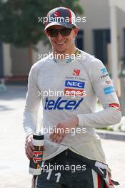Nico Hulkenberg (GER) Sauber. 01.11.2013. Formula 1 World Championship, Rd 17, Abu Dhabi Grand Prix, Yas Marina Circuit, Abu Dhabi, Practice Day.