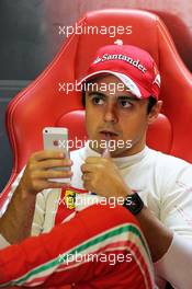 Felipe Massa (BRA) Ferrari. 01.11.2013. Formula 1 World Championship, Rd 17, Abu Dhabi Grand Prix, Yas Marina Circuit, Abu Dhabi, Practice Day.