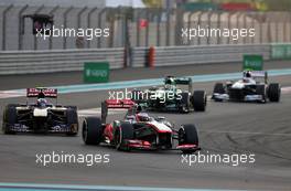 Jenson Button (GBR), McLaren Mercedes  03.11.2013. Formula 1 World Championship, Rd 17, Abu Dhabi Grand Prix, Yas Marina Circuit, Abu Dhabi, Race Day.