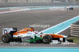 Paul di Resta (GBR), Force India Formula One Team  03.11.2013. Formula 1 World Championship, Rd 17, Abu Dhabi Grand Prix, Yas Marina Circuit, Abu Dhabi, Race Day.