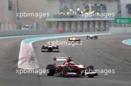 Felipe Massa (BRA), Scuderia Ferrari  03.11.2013. Formula 1 World Championship, Rd 17, Abu Dhabi Grand Prix, Yas Marina Circuit, Abu Dhabi, Race Day.