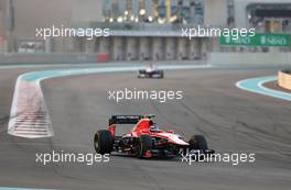 Max Chilton (GBR), Marussia F1 Team  03.11.2013. Formula 1 World Championship, Rd 17, Abu Dhabi Grand Prix, Yas Marina Circuit, Abu Dhabi, Race Day.