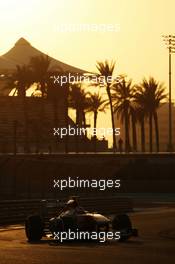 Adrian Sutil (GER) Sahara Force India VJM06. 02.11.2013. Formula 1 World Championship, Rd 17, Abu Dhabi Grand Prix, Yas Marina Circuit, Abu Dhabi, Qualifying Day.