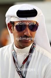 Shaikh Salman bin Hamad Al Khalifa (BRN)Bahrain International Circuit CEO. 02.11.2013. Formula 1 World Championship, Rd 17, Abu Dhabi Grand Prix, Yas Marina Circuit, Abu Dhabi, Qualifying Day.