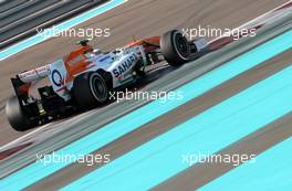 Adrian Sutil (GER), Sahara Force India F1 Team   02.11.2013. Formula 1 World Championship, Rd 17, Abu Dhabi Grand Prix, Yas Marina Circuit, Abu Dhabi, Qualifying Day.
