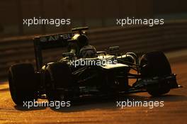 Giedo van der Garde (NLD) Caterham CT03. 02.11.2013. Formula 1 World Championship, Rd 17, Abu Dhabi Grand Prix, Yas Marina Circuit, Abu Dhabi, Qualifying Day.