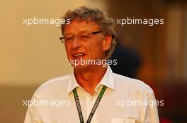 Hermann Tilke (GER) Circuit Designer. 31.10.2013. Formula 1 World Championship, Rd 17, Abu Dhabi Grand Prix, Yas Marina Circuit, Abu Dhabi, Preparation Day.