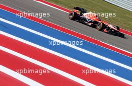 Romain Grosjean (FRA), Lotus F1 Team  15.11.2013. Formula 1 World Championship, Rd 18, United States Grand Prix, Austin, Texas, USA, Practice Day.