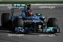 Lewis Hamilton (GBR) Mercedes AMG F1 W04. 15.11.2013. Formula 1 World Championship, Rd 18, United States Grand Prix, Austin, Texas, USA, Practice Day.