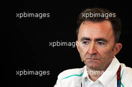 Paddy Lowe (GBR) Mercedes AMG F1 Executive Director (Technical) in the FIA Press Conference. 15.11.2013. Formula 1 World Championship, Rd 18, United States Grand Prix, Austin, Texas, USA, Practice Day.