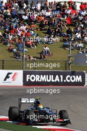 Esteban Gutierrez (MEX) Sauber C32. 15.11.2013. Formula 1 World Championship, Rd 18, United States Grand Prix, Austin, Texas, USA, Practice Day.