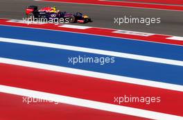 Mark Webber (AUS), Red Bull Racing  15.11.2013. Formula 1 World Championship, Rd 18, United States Grand Prix, Austin, Texas, USA, Practice Day.