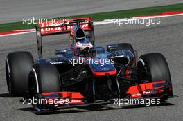 Jenson Button (GBR) McLaren MP4-28. 15.11.2013. Formula 1 World Championship, Rd 18, United States Grand Prix, Austin, Texas, USA, Practice Day.