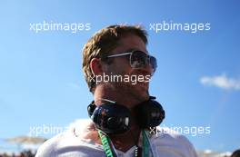 Gerard Butler (GBR), Actor. 17.11.2013. Formula 1 World Championship, Rd 18, United States Grand Prix, Austin, Texas, USA, Race Day.