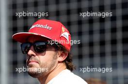 Fernando Alonso (ESP), Scuderia Ferrari  17.11.2013. Formula 1 World Championship, Rd 18, United States Grand Prix, Austin, Texas, USA, Race Day.