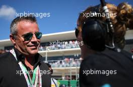 Matt Leblanc (US), actor. 17.11.2013. Formula 1 World Championship, Rd 18, United States Grand Prix, Austin, Texas, USA, Race Day.