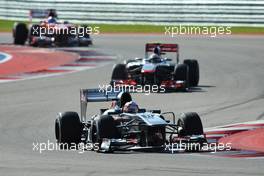 Nico Hulkenberg (GER) Sauber C32. 17.11.2013. Formula 1 World Championship, Rd 18, United States Grand Prix, Austin, Texas, USA, Race Day.