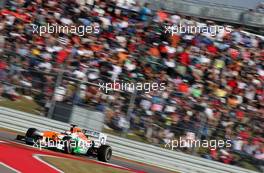 Paul di Resta (GBR), Force India Formula One Team  17.11.2013. Formula 1 World Championship, Rd 18, United States Grand Prix, Austin, Texas, USA, Race Day.