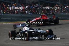 Valtteri Bottas (FIN) Williams FW35. 17.11.2013. Formula 1 World Championship, Rd 18, United States Grand Prix, Austin, Texas, USA, Race Day.