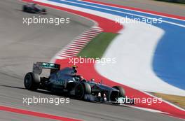 Lewis Hamilton (GBR), Mercedes Grand Prix  17.11.2013. Formula 1 World Championship, Rd 18, United States Grand Prix, Austin, Texas, USA, Race Day.