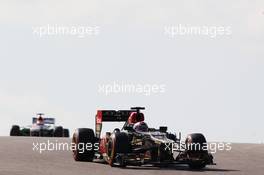 Heikki Kovalainen (FIN) Lotus F1 E21. 17.11.2013. Formula 1 World Championship, Rd 18, United States Grand Prix, Austin, Texas, USA, Race Day.