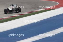 Nico Hulkenberg (GER) Sauber C32. 16.11.2013. Formula 1 World Championship, Rd 18, United States Grand Prix, Austin, Texas, USA, Qualifying Day.