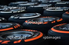 Pirelli tyres. 16.11.2013. Formula 1 World Championship, Rd 18, United States Grand Prix, Austin, Texas, USA, Qualifying Day.