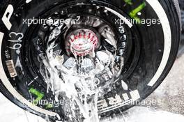Pirelli tyre washed. 16.11.2013. Formula 1 World Championship, Rd 18, United States Grand Prix, Austin, Texas, USA, Qualifying Day.