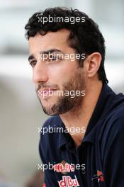 Daniel Ricciardo (AUS) Scuderia Toro Rosso. 16.11.2013. Formula 1 World Championship, Rd 18, United States Grand Prix, Austin, Texas, USA, Qualifying Day.